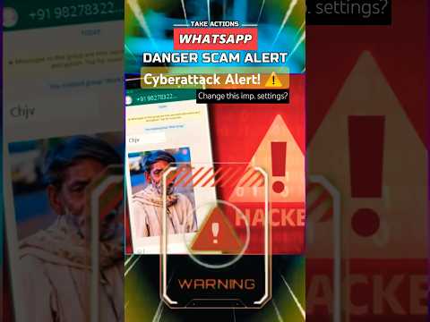 Dangerous WhatsApp Scam! 🚫 | Cyberattack in India! 🇮🇳 | Change THESE SETTINGS - RIGHT NOW! 🚨💀 | #war