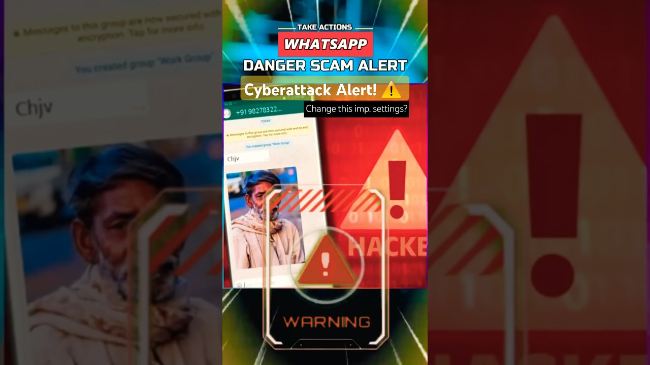 Urgent! Protect Yourself from a Dangerous WhatsApp Scam in India ๐ฎ๐ณ | Change These Settings Immediately! ๐จ