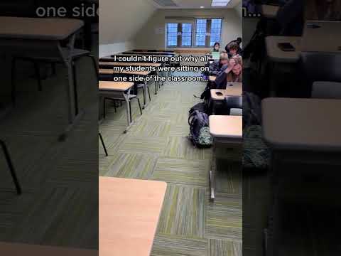 Students are weird 😳 #students #college #school #professor #teacherhumor