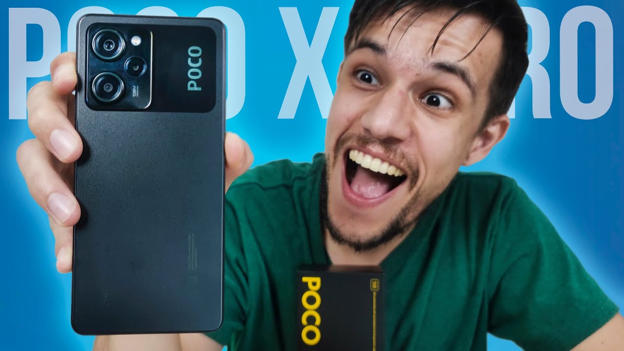 POCO X5 Pro Unboxing & Review 📱 - Tela AMOLED & 108MP