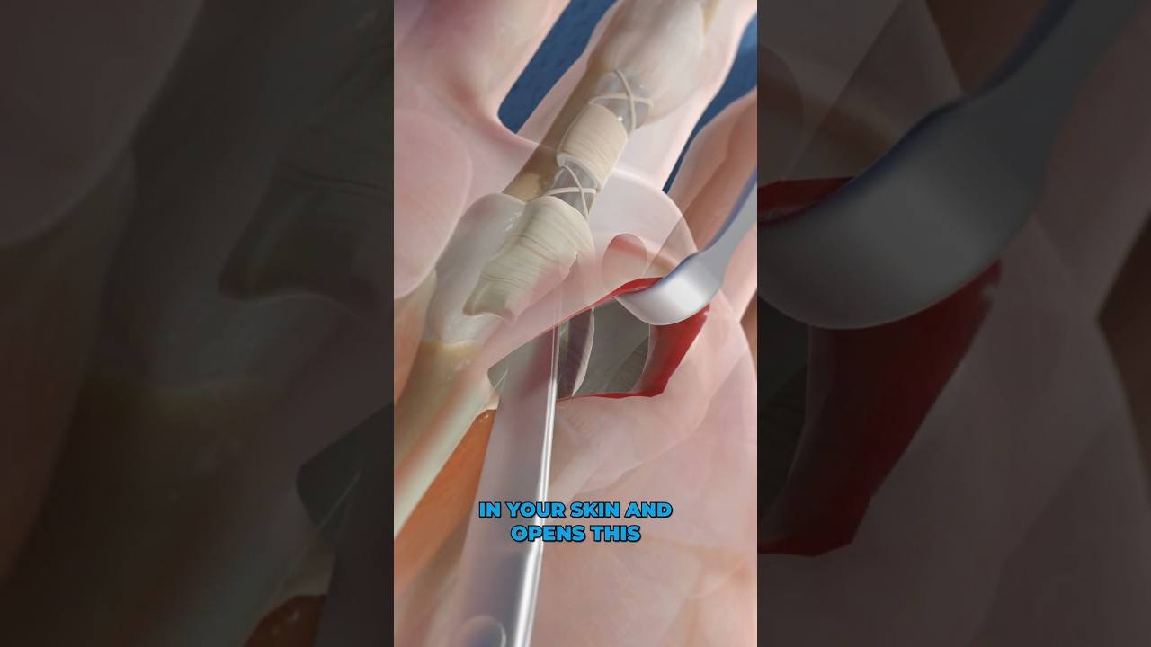 Trigger Finger Release Surgery Explained in 3D Animation 🔍