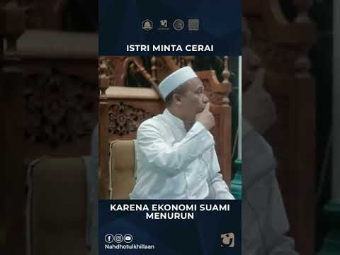 Istri Minta Cerai Akibat Keuangan Suami Menurun 💔