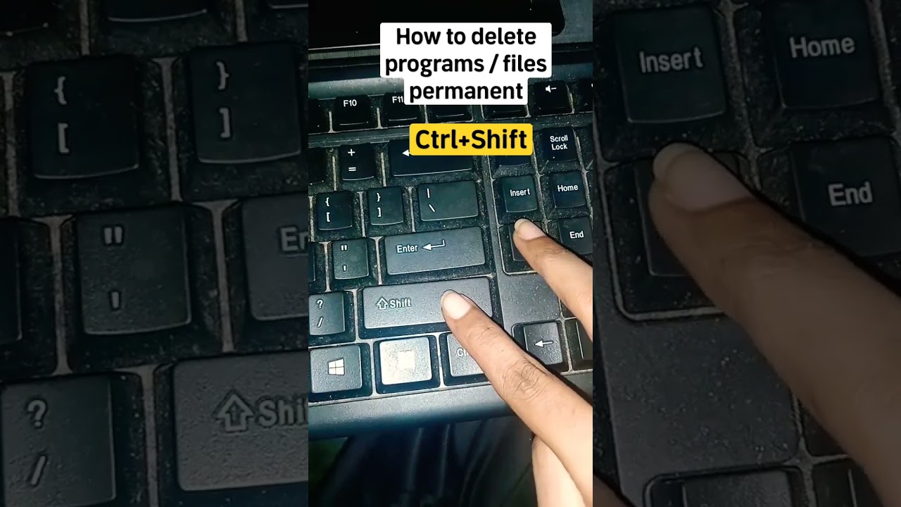 Permanently Delete Files & Programs 🗑️