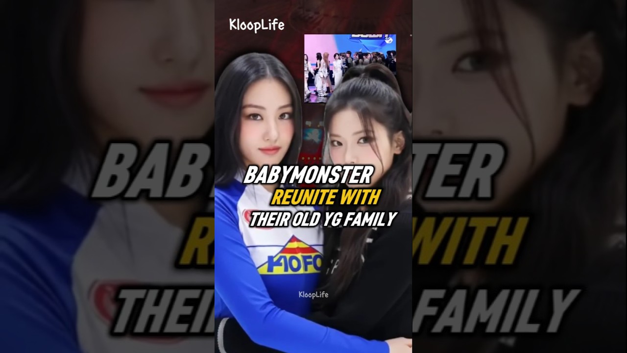 BABYMONSTER Reunites with YG Family on Stage π€