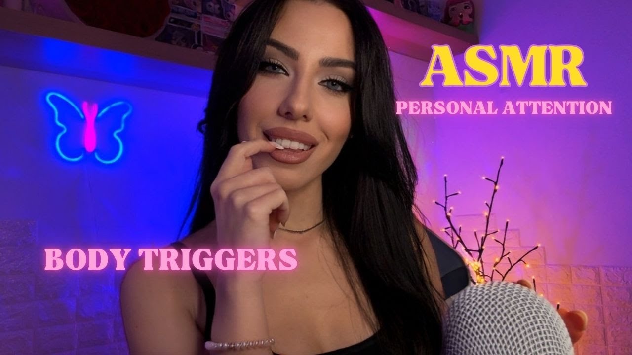 Fast ASMR Body Triggers & Personal Attention 🩵