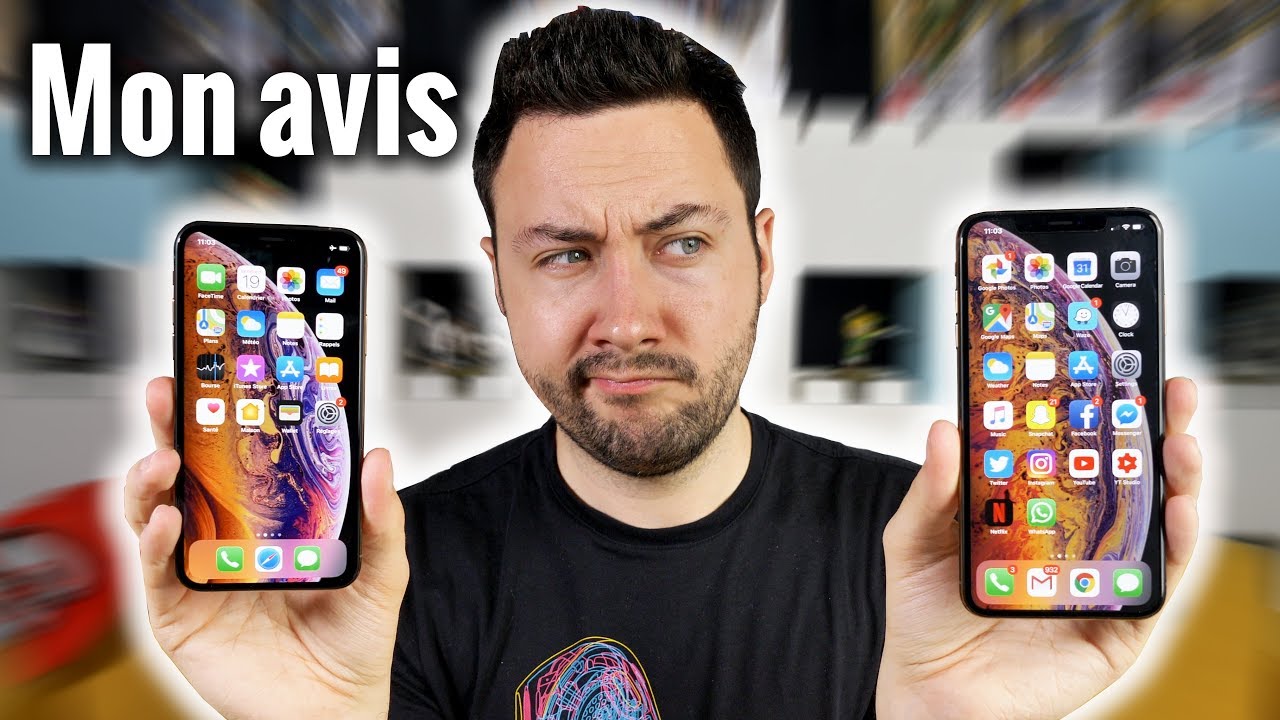Test iPhone XS & Max après 1 mois 📱