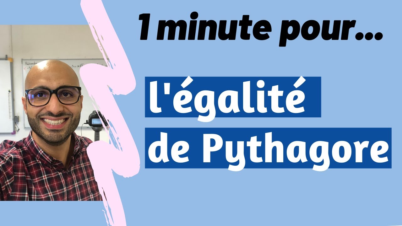 1 Minute pour Comprendre le Théorème de Pythagore 📐