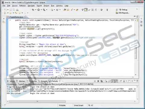 Java Secure Coding: Data Confidentiality and Integrity 12 2 Asymmetric Crypto