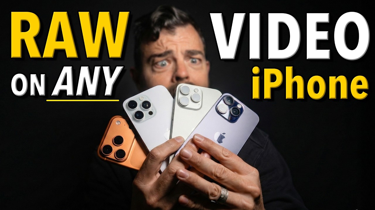 Record Open-Gate RAW Video on iPhone 📱