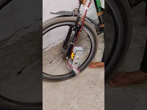 How to make electric Bike using 775Dc motor gearbox | #homemade #electric #bike