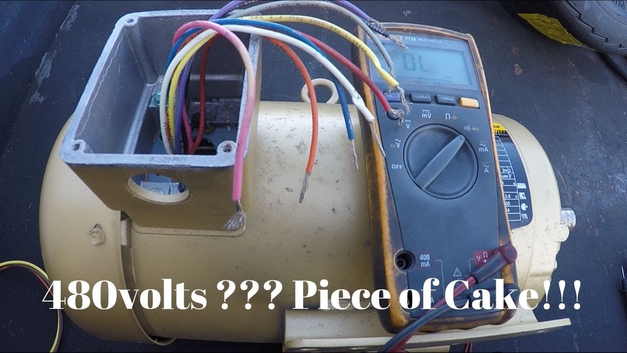 Wiring a 3-Phase Motor to 480V: Step-by-Step ⚡