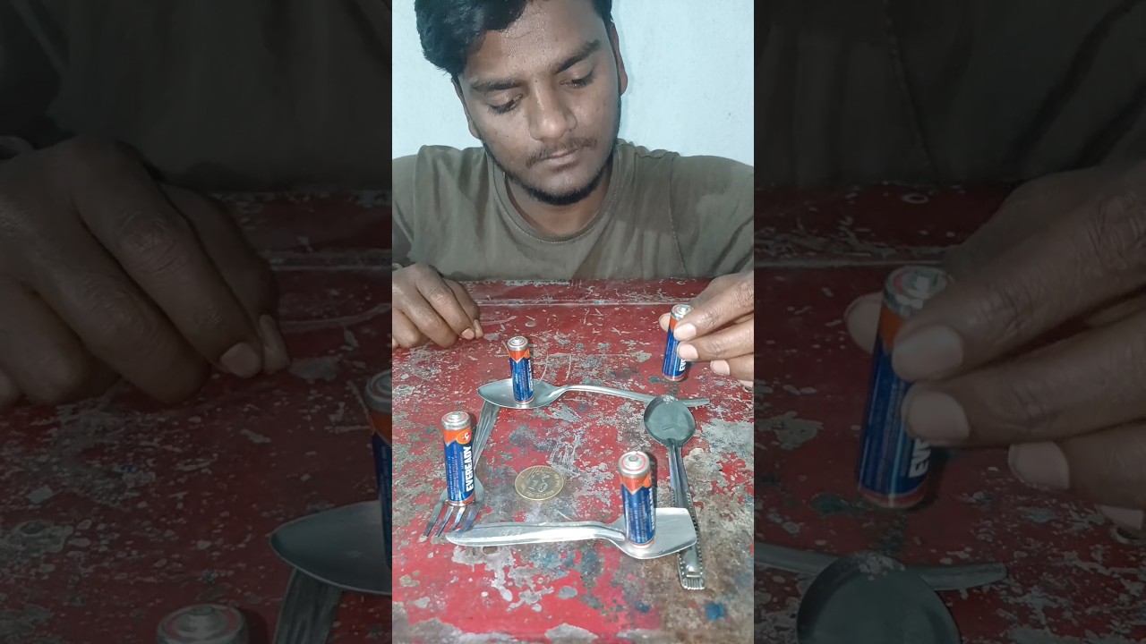 Amazing Science Experiments with Batteries and Coins βοΈ