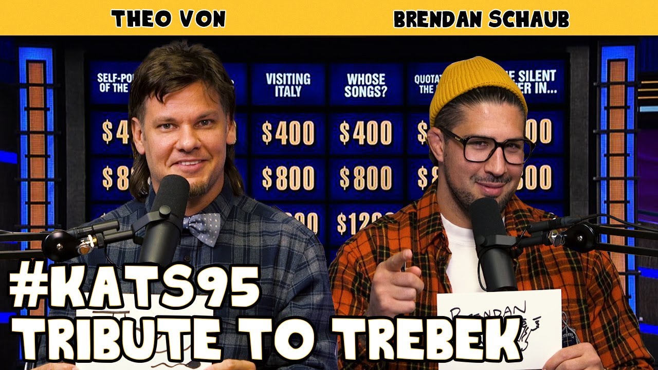 Honoring Alex Trebek | King and the Sting with Theo Von & Brendan Schaub #95 🎙️