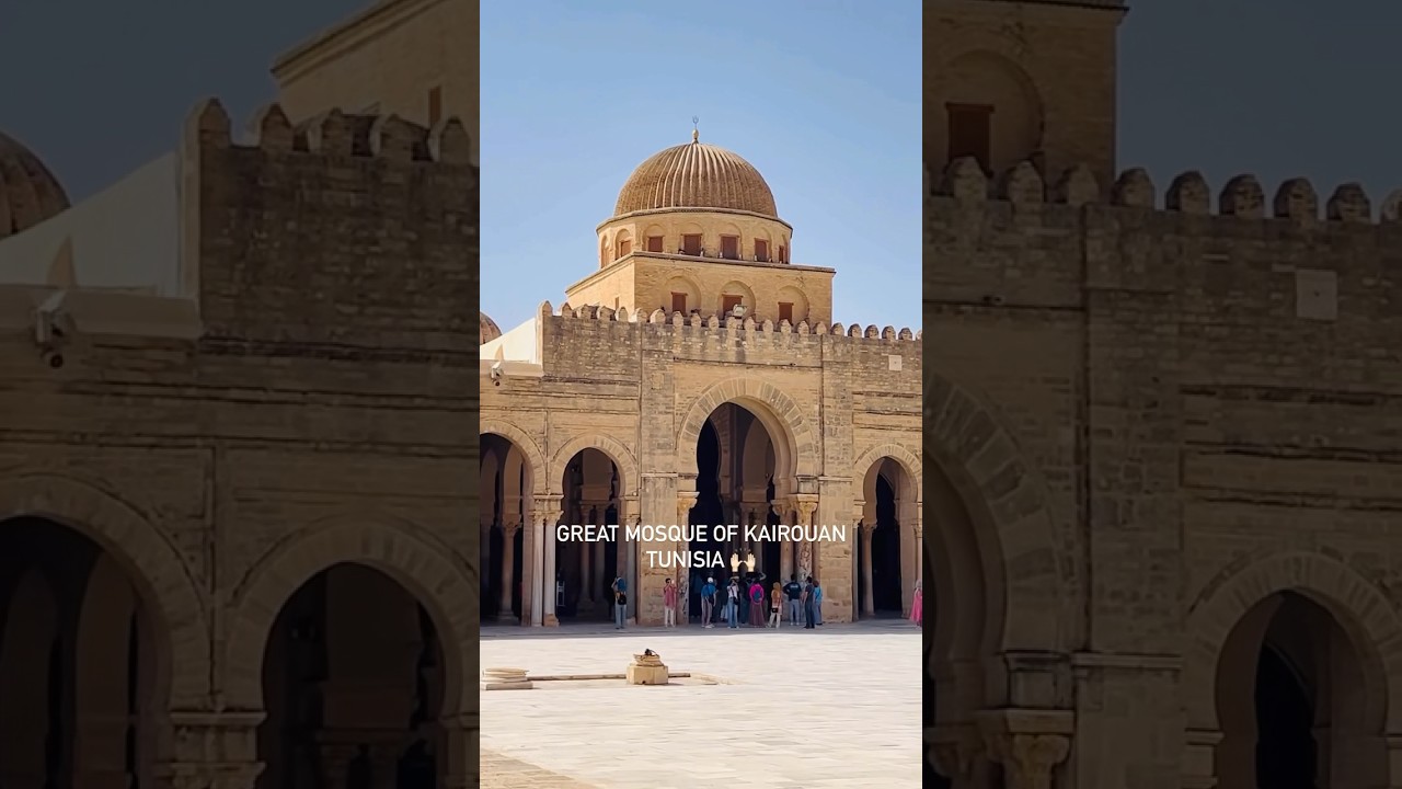 Explore the Magnificent Great Mosque of Kairouan 🕌 | Tunisia's Iconic Heritage
