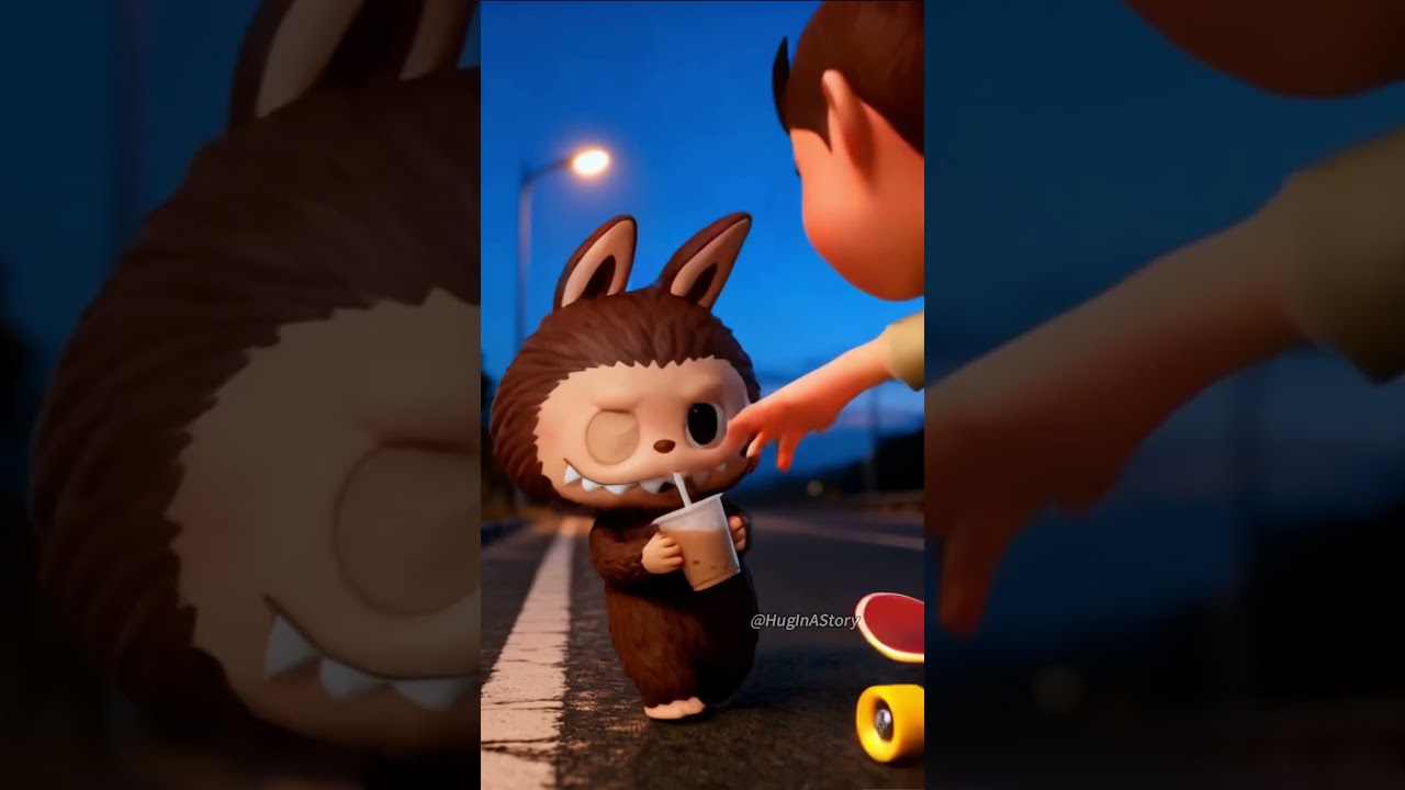 Labubu's Dream to Work: A Heartwarming Short Animation ⚙️