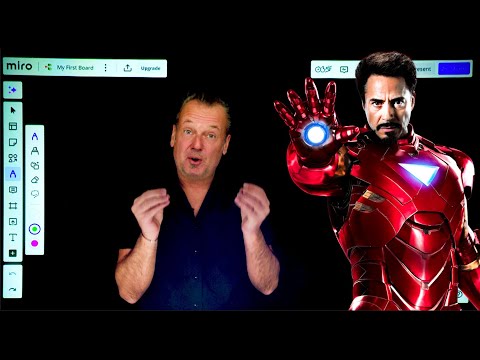 Be better than Iron Man! Use Miro with the Smart-Lightboard™