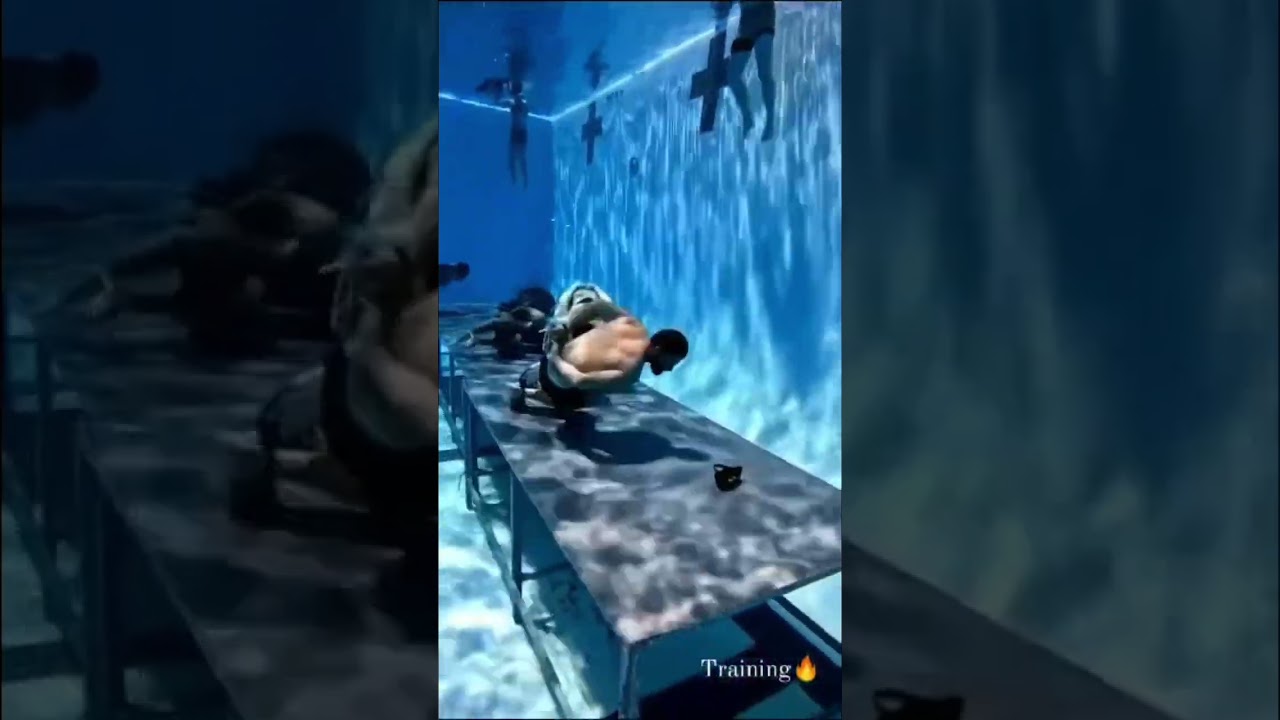 Indian Navy MARCOS Commandos: Intense Swimming & Diving Training πββοΈ