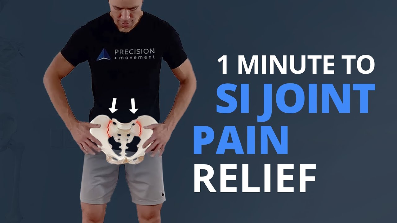 1 Simple Exercise for Immediate SI Joint Pain and Piriformis Syndrome Relief