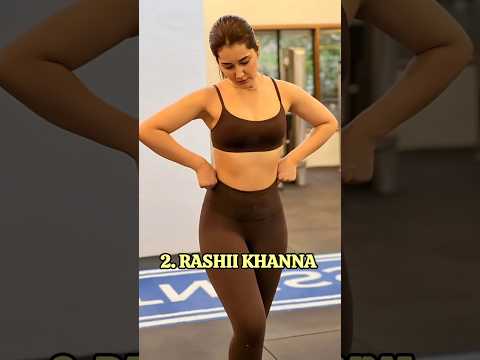 Top 10 Most Beautiful 😍 South Indian Actress In Gym Dress #shorts #gym #actress