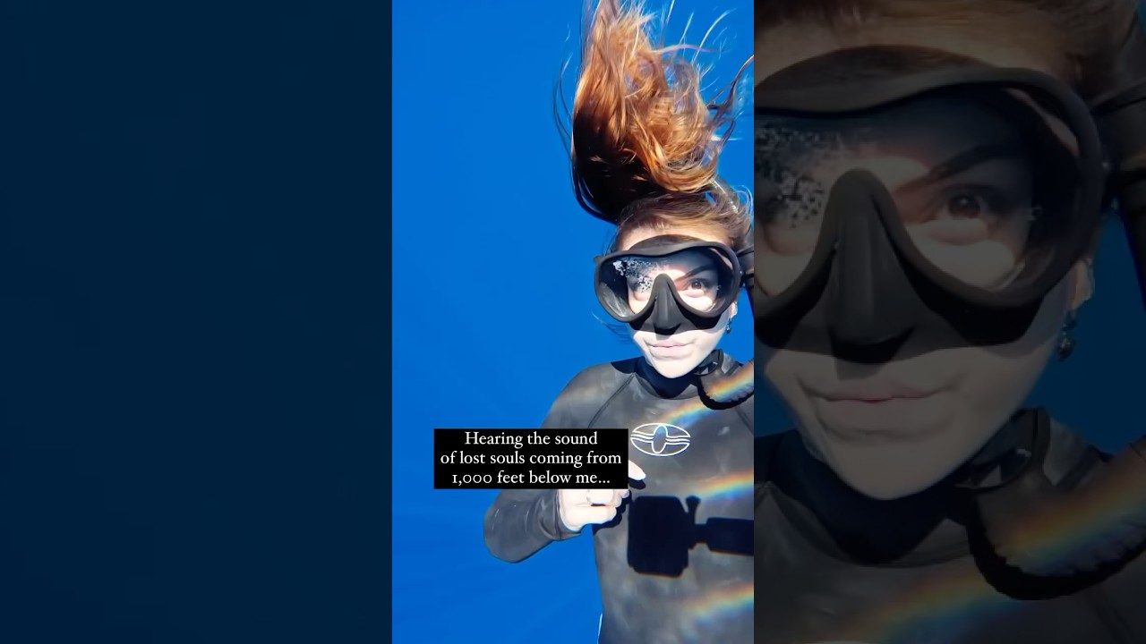 Hearing Sounds In The Ocean 1,000 Feet Below Me😳 #thalassophobia #ocean #scary #deepwater