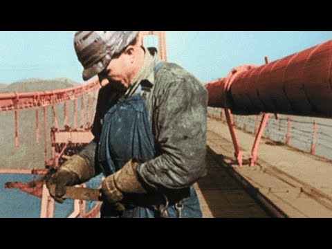 30 Workers Fall During Golden Gate Bridge Construction