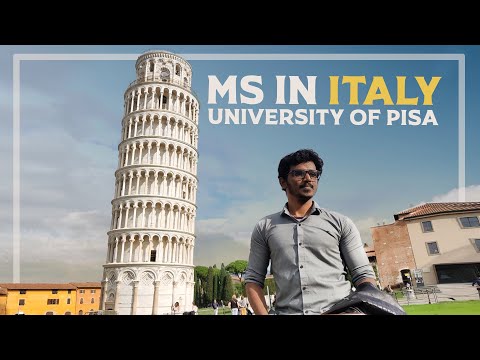 Tuition free education in Italy | Uni of Pisa | Tamil student | Europe | Cyber security | Job CC ENG