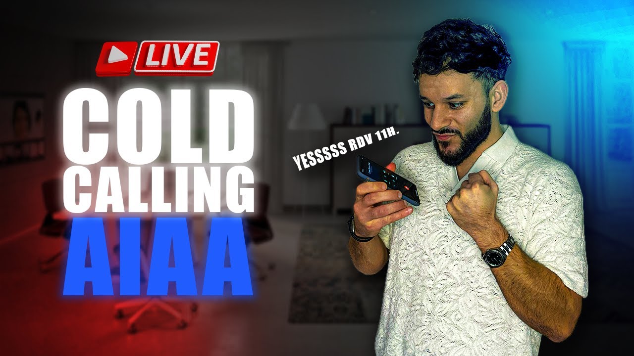 AIAA : Cold Calling en Live – Trouvez un client en 5 min! 📞