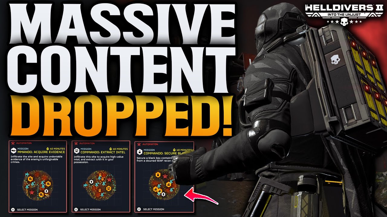 Helldivers 2 New Patch Update & New Game Mode!