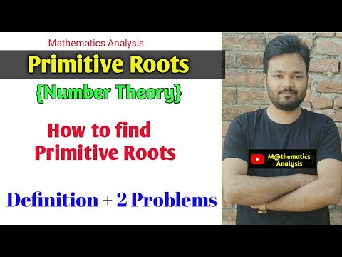 PRIMITIVE ROOTS {NUMBER THEORY} | How to find primitive roots | primitive roots with examples