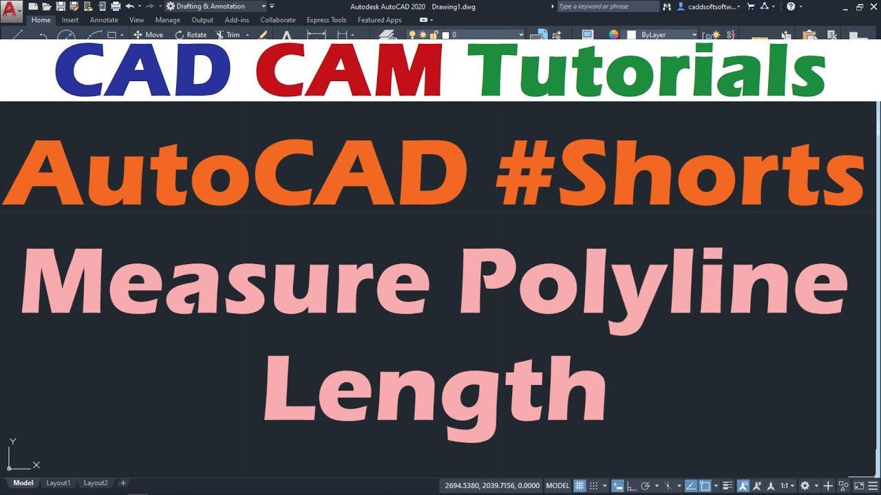 Quick Guide: Measure Polyline Length in AutoCAD ποΈ
