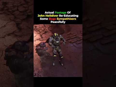 Actual Footage Of John Helldiver - Helldivers 2