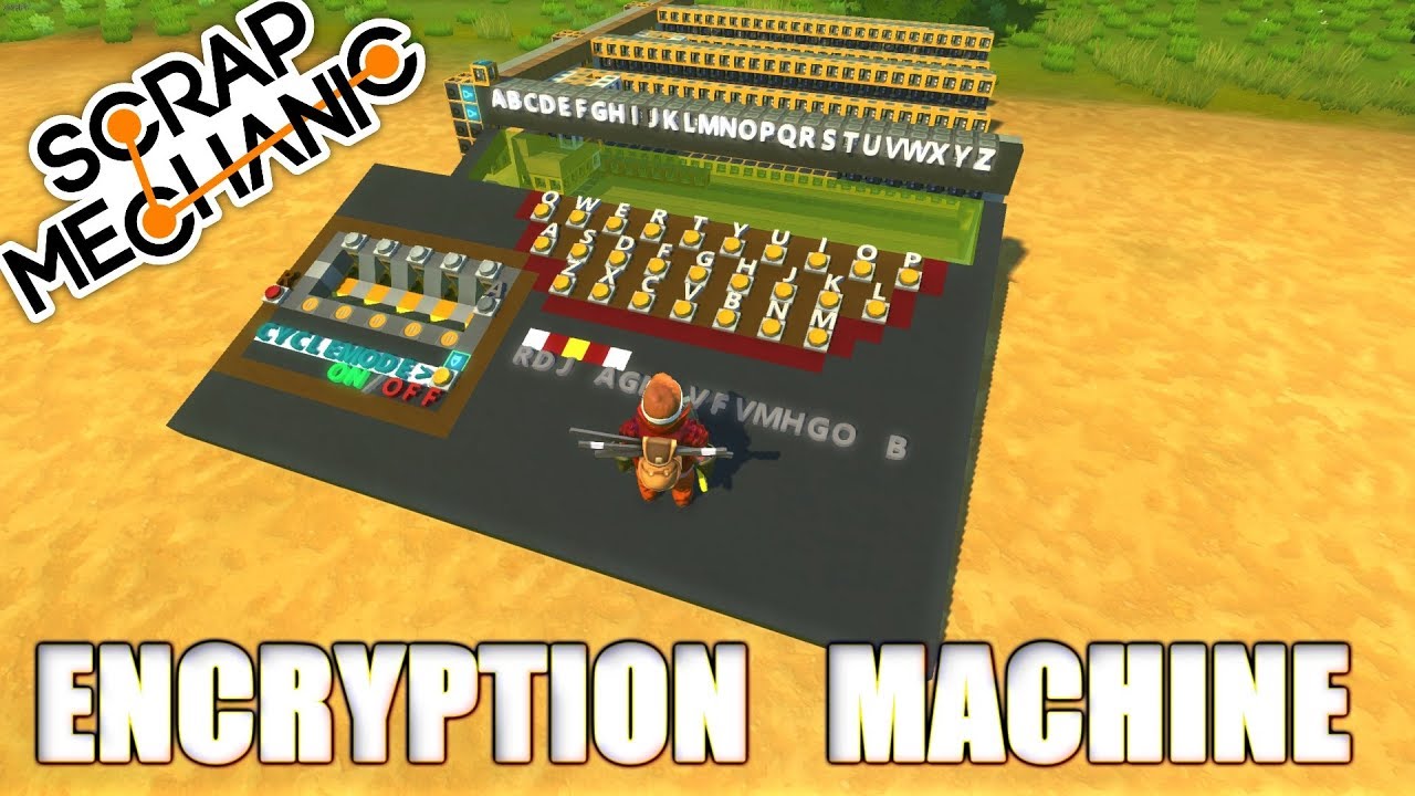 Advanced Enigma Machine in Scrap Mechanic