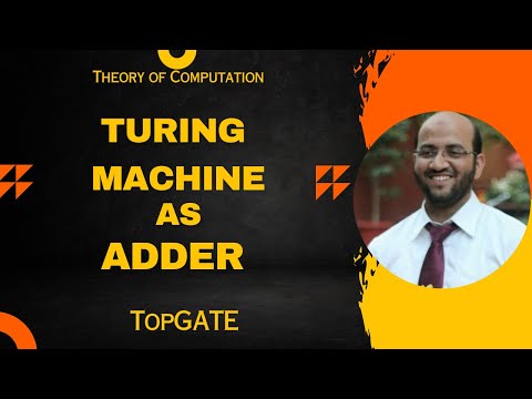 Turing Machine for Addition of Two Numbers | Turing Machine as Adder | Automata Theory | TOC