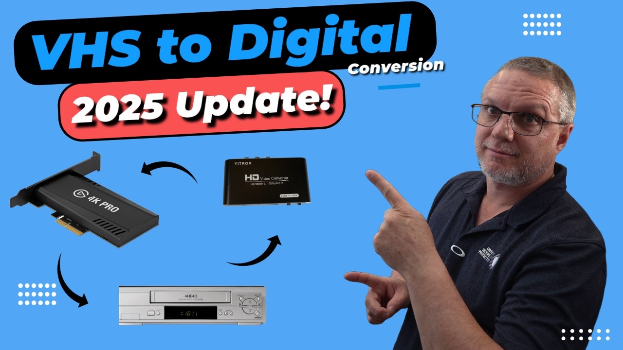 VHS to Digital: How to Convert Your VHS Tapes in 2025