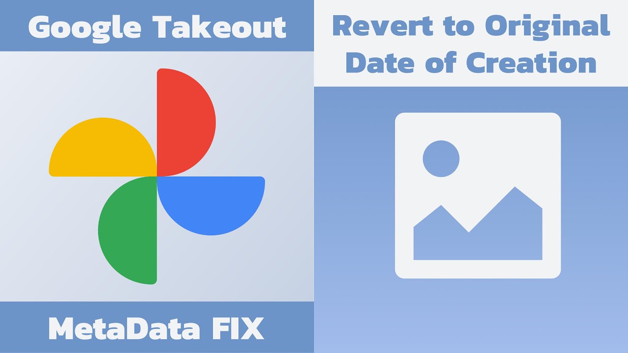 Fix Google Takeout Metadata & Backup Photos ๐ธ