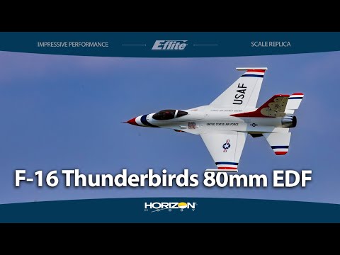 E-flite F-16 Thunderbirds 80mm EDF