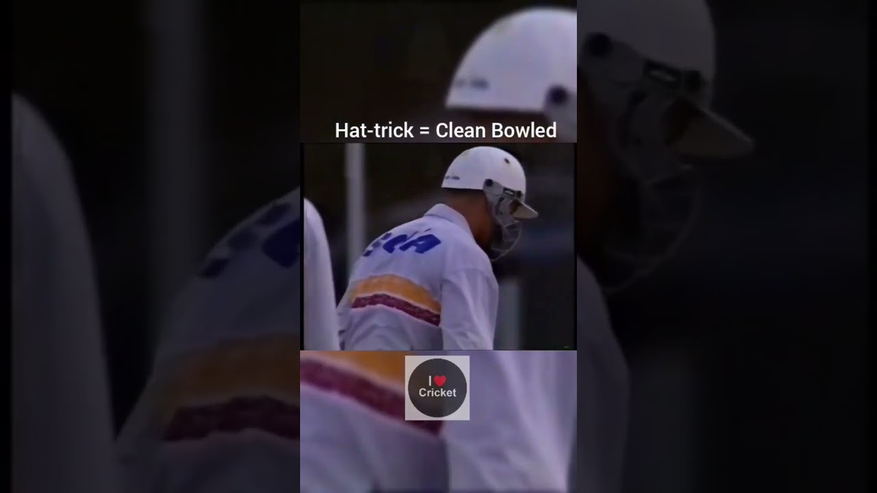 Waqar Younis' Clean Bowled Hat-trick 🔥