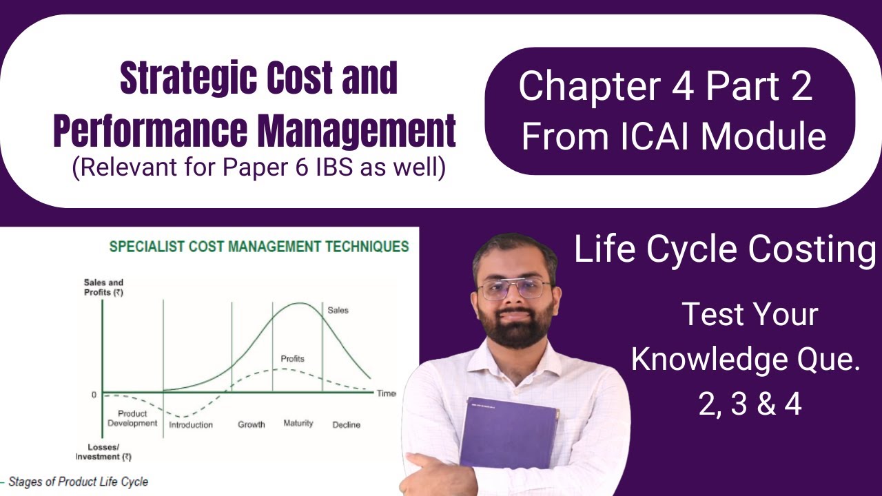 Life Cycle Costing for CA Final | SPOM Set B 📘