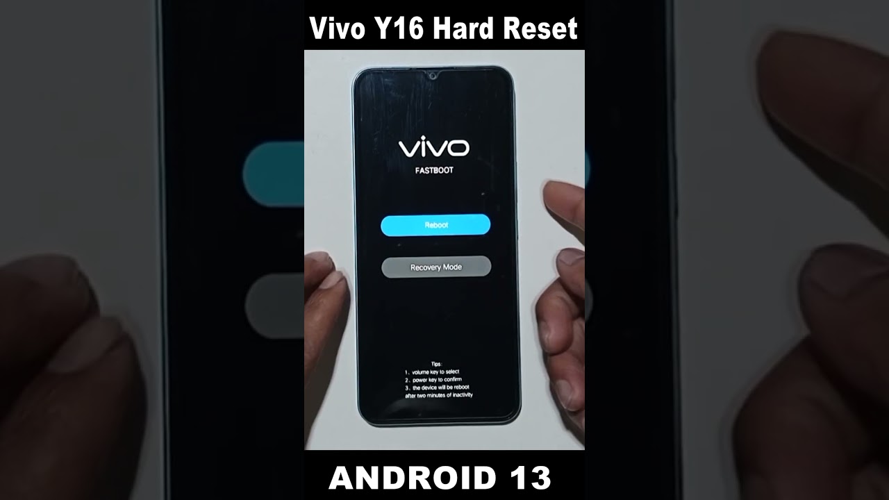 Vivo Y16 Hard & Factory Reset Guide 2023