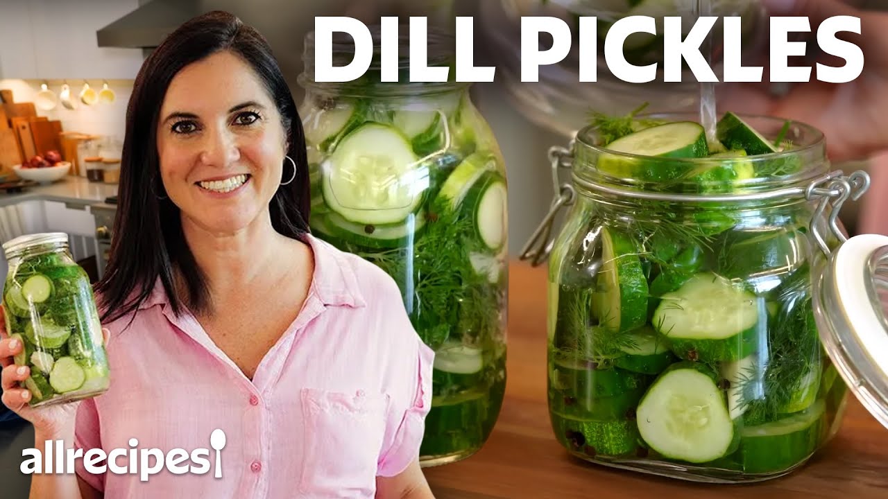 How to Make Refrigerator Crunchy Dill Pickles (Homemade Quick Pickles) | Allrecipes