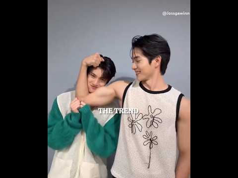 THE TREND VS TRENDSETTER..👀😀 #jossgawin #gawincaskey #josswayar #gmmtv #goldenblood #daouoffroad