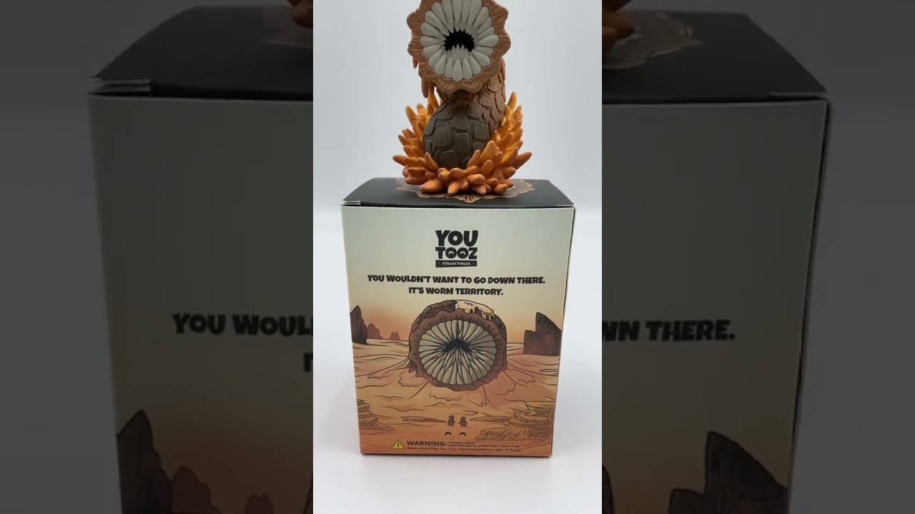 this is not jar friendly 😳 #youtooz #collection #sandworm #dunemovie #dune #shorts #worm