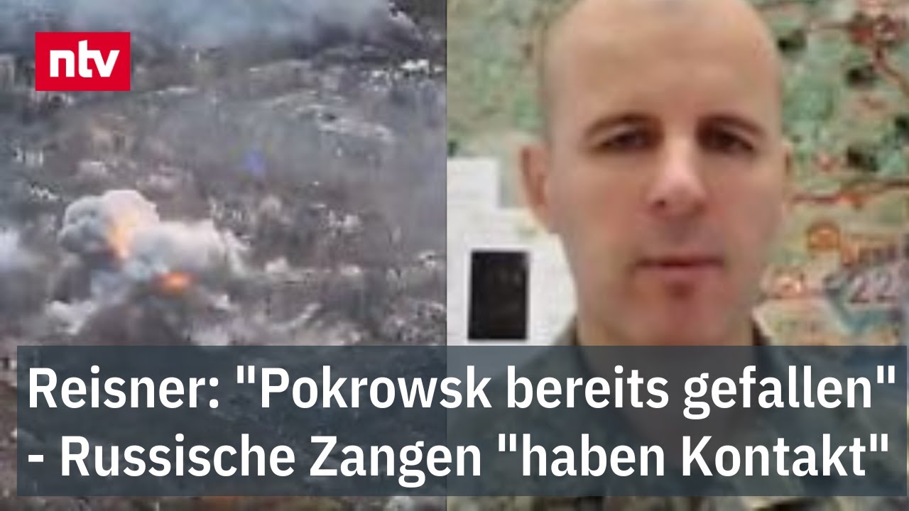Oberst Reisner bestätigt Fall von Pokrowsk und berichtet über russische Kontaktaufnahmen