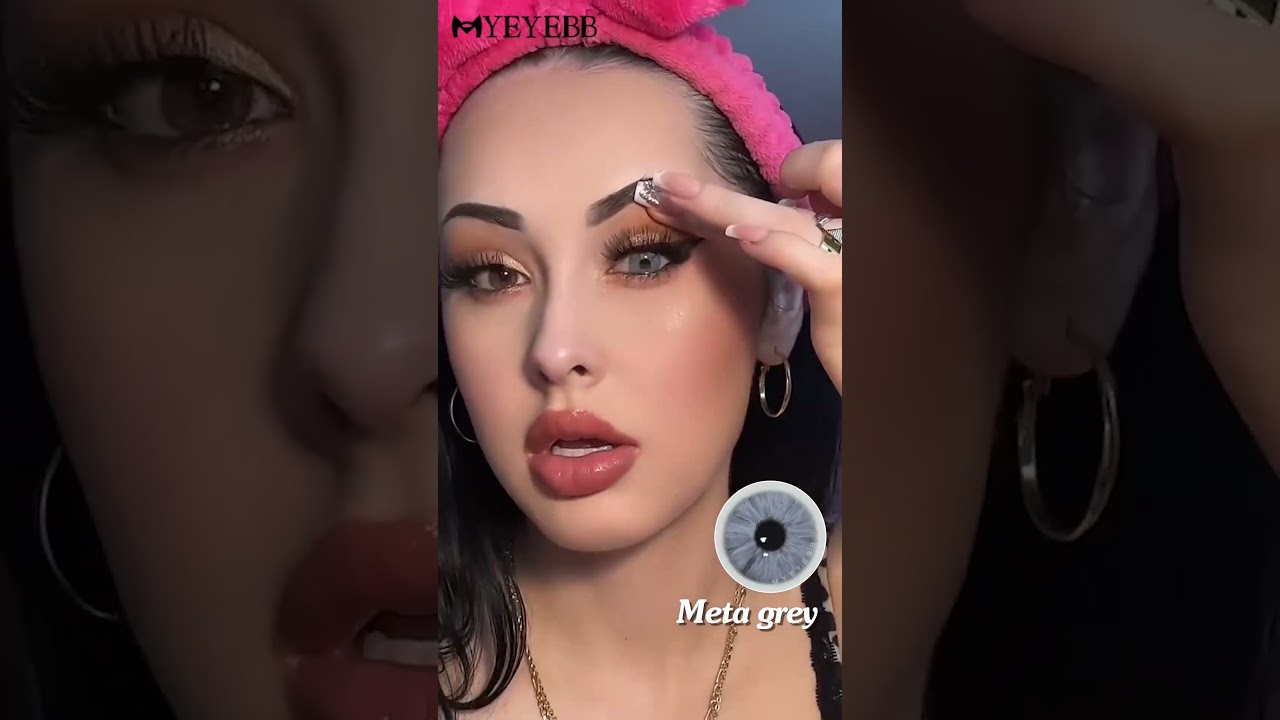 MYEYEBB Meta Grey Contact Lenses | Prescription