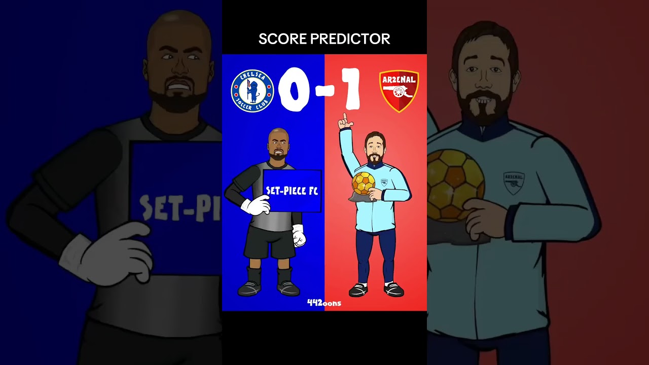Chelsea vs Arsenal Score Prediction ⚽
