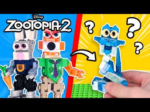 Build Zootopia 2 Characters in LEGO 🧱