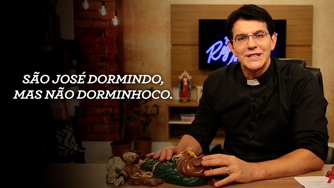 SÃO JOSÉ DORMINDO, MAS NÃO DORMINHOCO.
