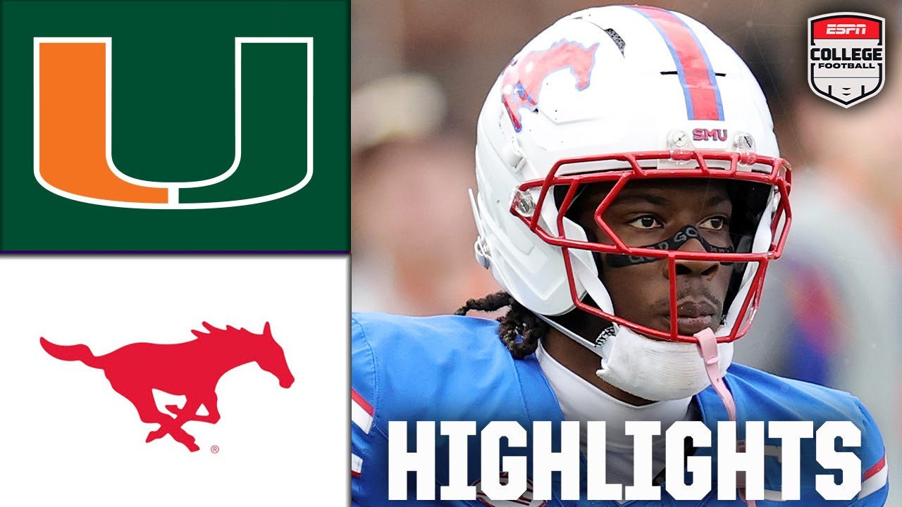 Epic Overtime Thriller: SMU Mustangs Upset No. 10 Miami Hurricanes 26-20 🏈