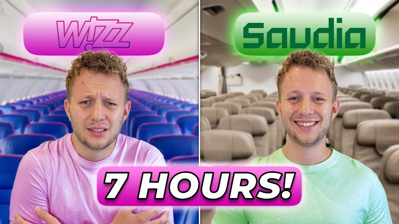 My Experience Flying Wizz Air’s Longest Route: London to Jeddah in the A321XLR ✈️