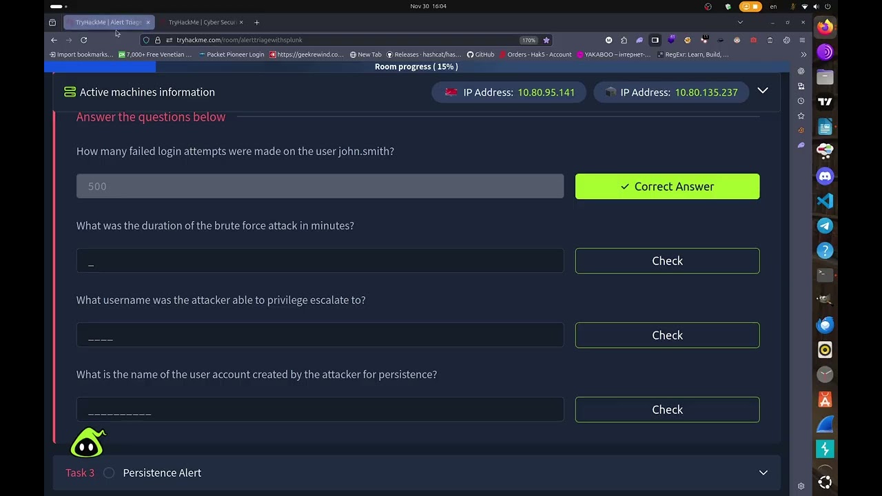 Splunk Alert Triage Walkthrough on TryHackMe